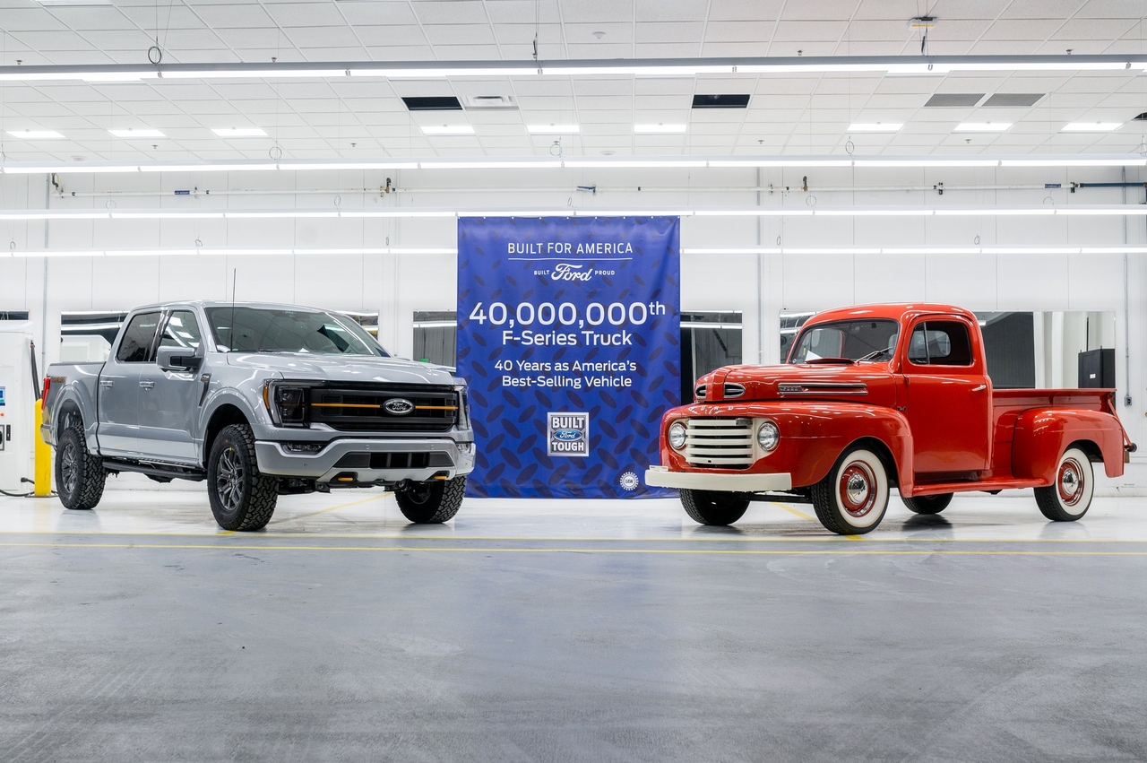 Ford F-Series: prodotti 40 milioni di pick-up in 75 anni