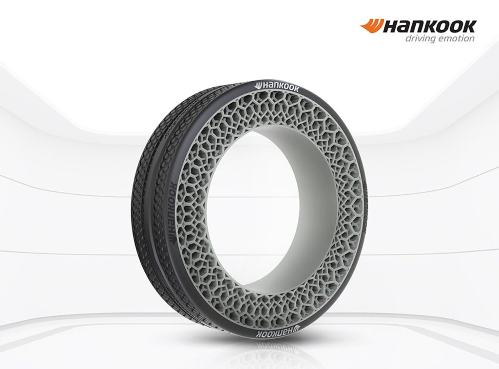 Hankook i-Flex: presentato il nuovo pneumatico senz’aria al CES 2022