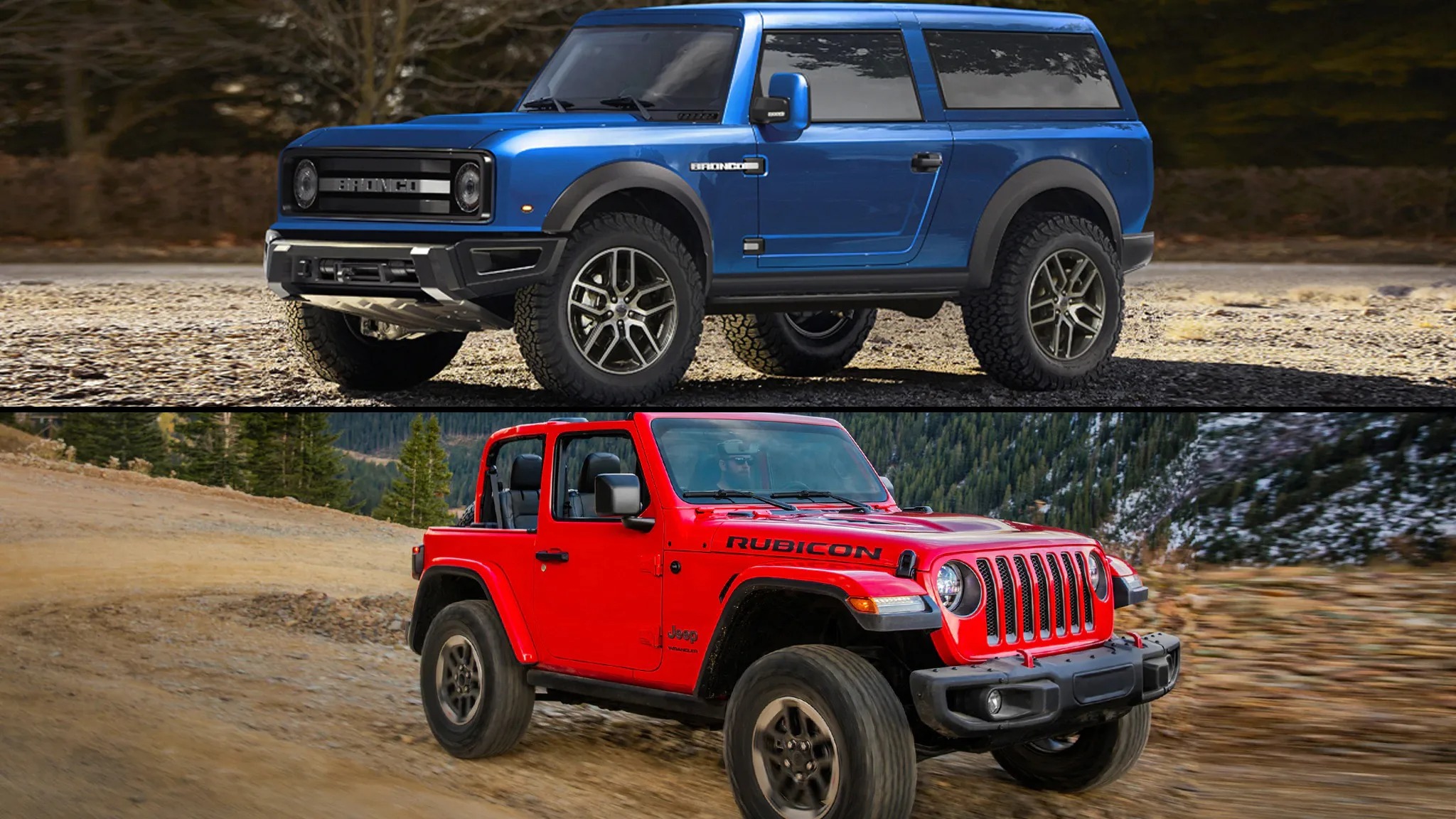 Jeep Wrangler vince la battaglia con Ford Bronco