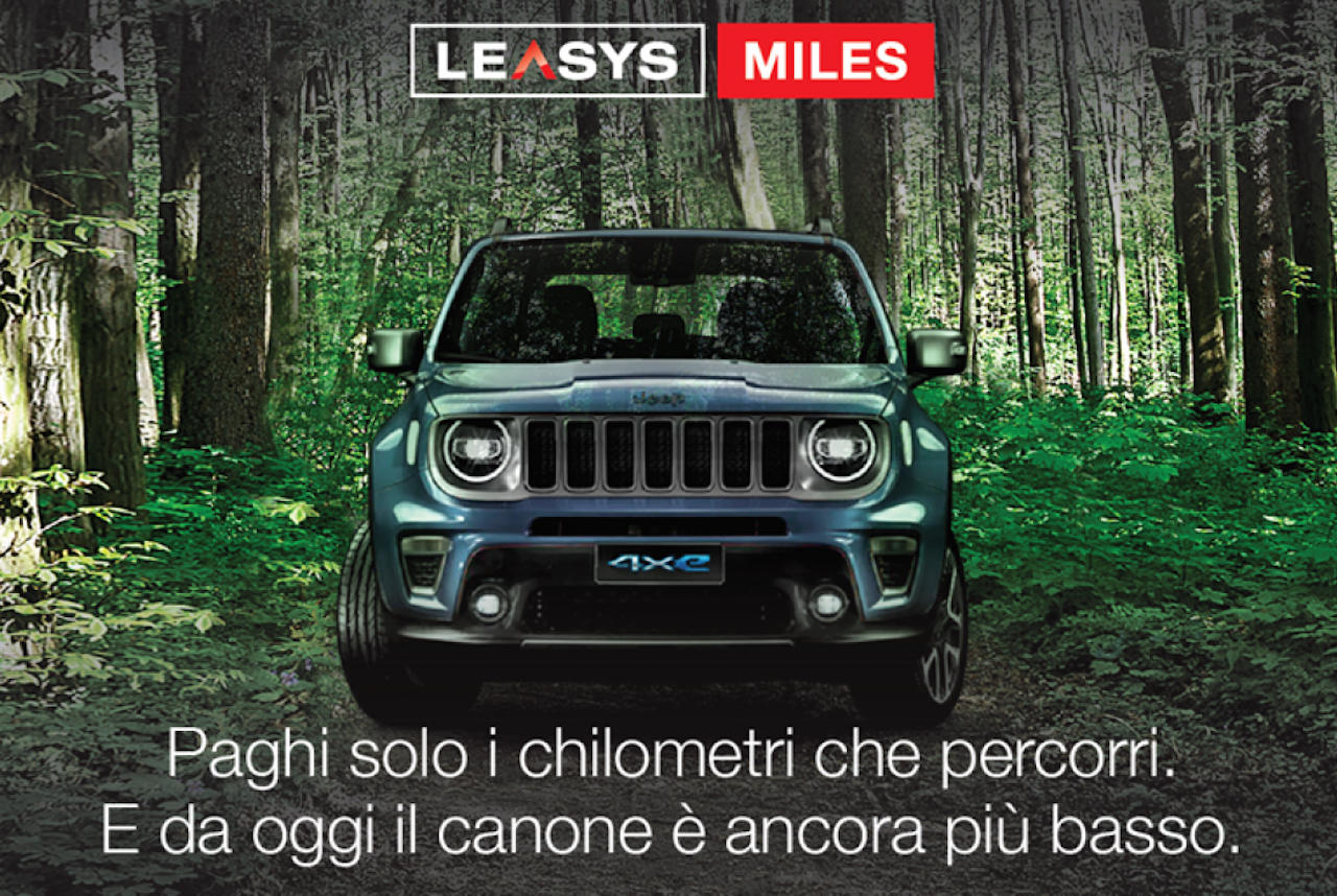 Leasys Miles: la formula di noleggio pay per use adesso è più economica