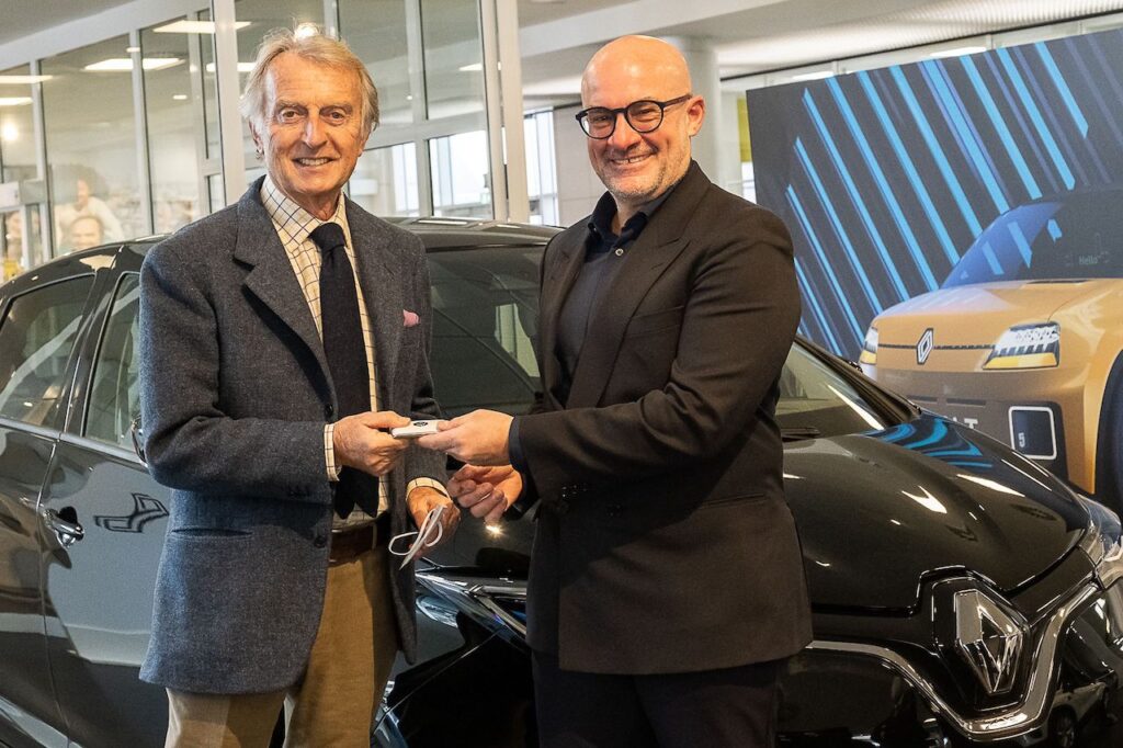 Renault Zoe entra a far parte del parco auto di Luca Cordero di Montezemolo