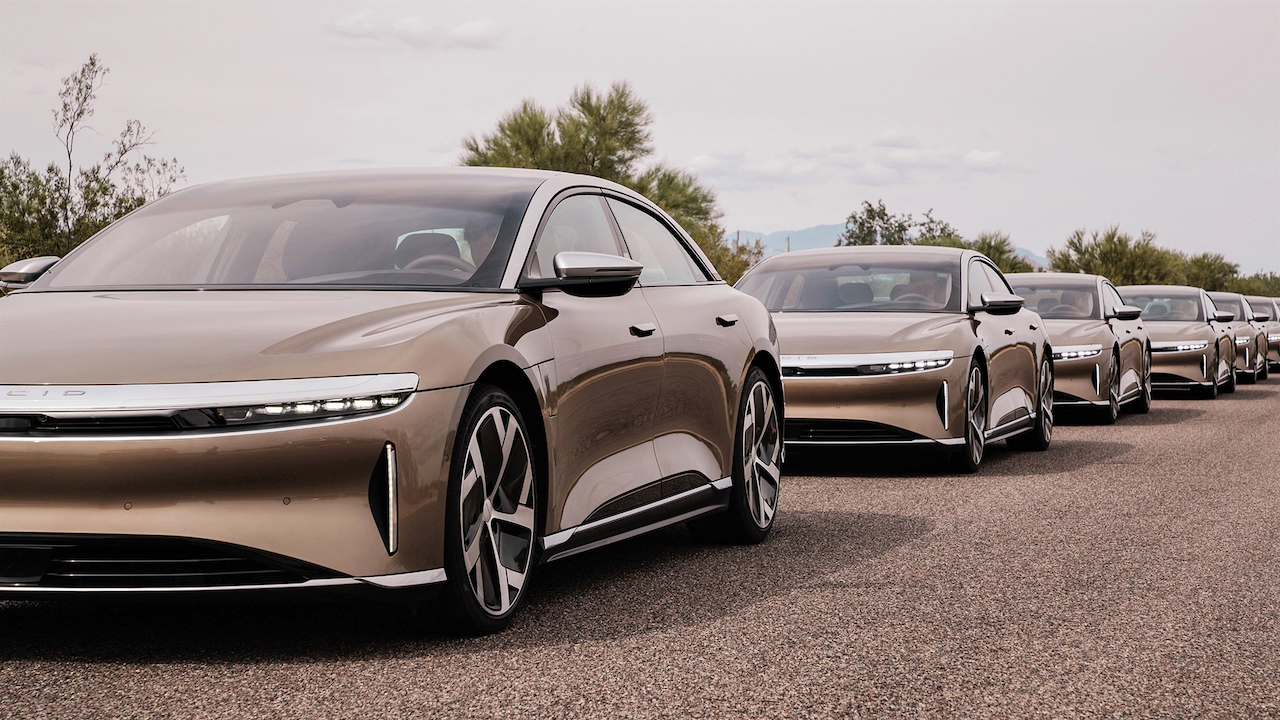 Lucid ha intenzione di costruire uno stabilimento in Arabia Saudita