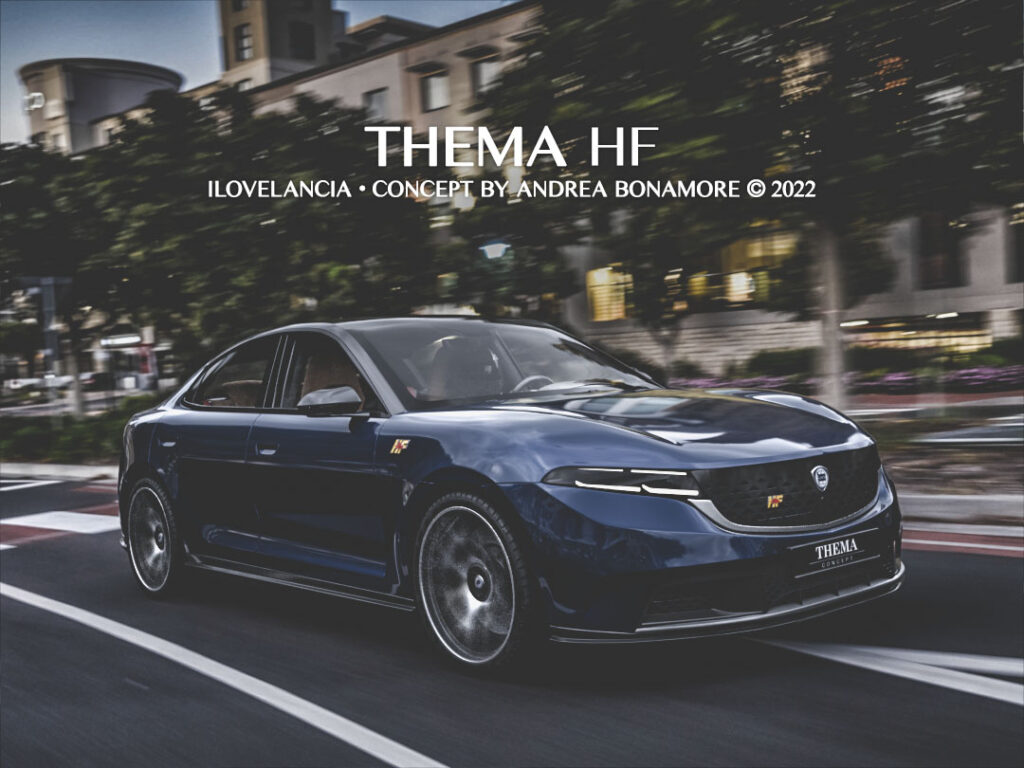 Nuova Lancia Thema: ecco come potrebbe essere [RENDER]