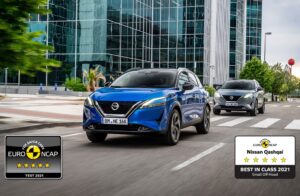 Nuovo Nissan Qashqai eletto “Best in Class 2021” da Euro NCAP