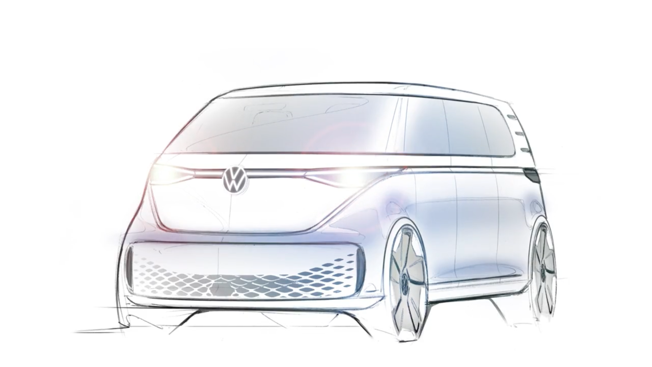 Volkswagen ID.Buzz teaser Herbert Diess