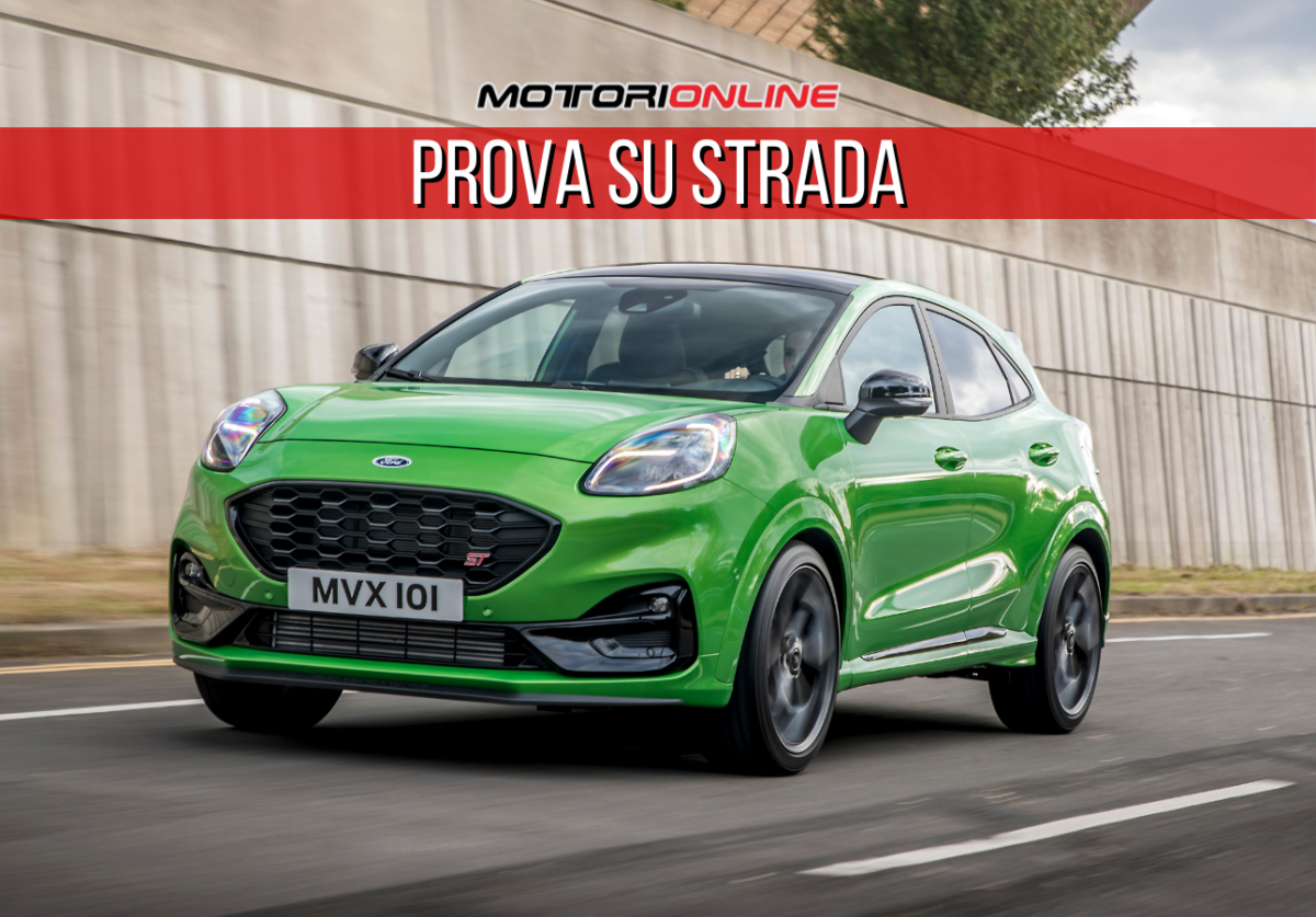 ford puma prova su strada