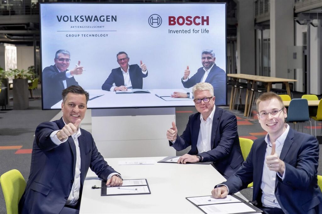 Gruppo Volkswagen: accordo con Bosch per la produzione di batterie