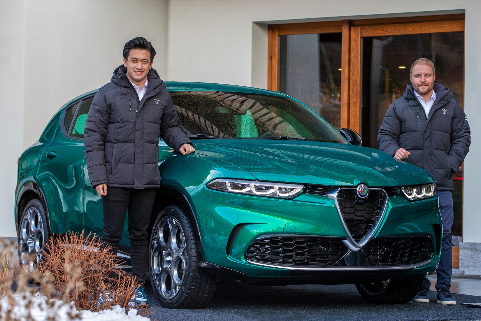 Alfa Romeo Tonale: in pista con Valtteri Bottas e Guanyu Zhou