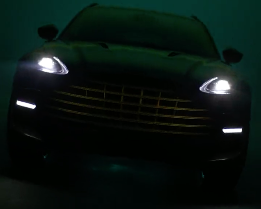 Aston Martin DBX S: nuovi dettagli sul frontale [TEASER]