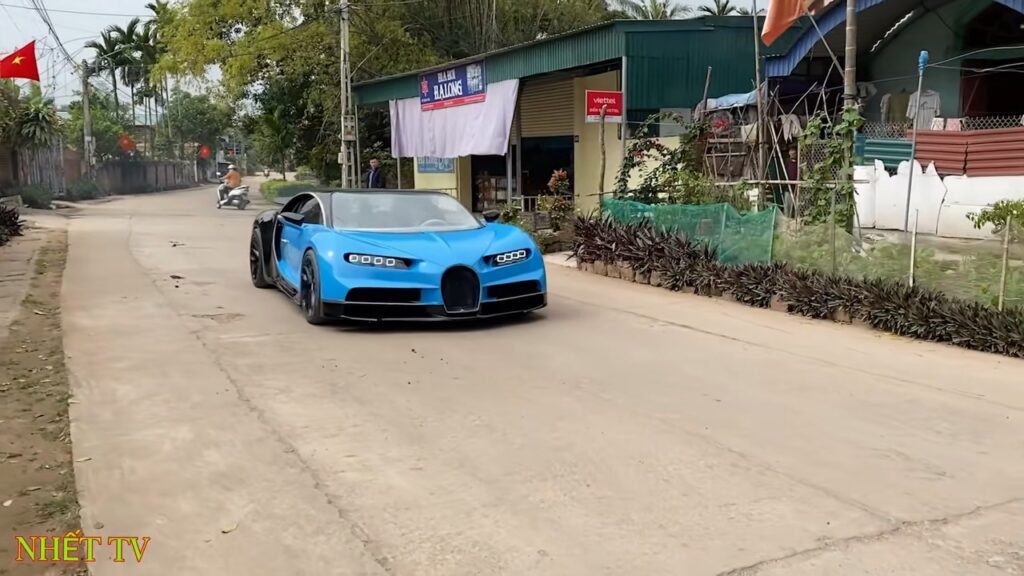 Bugatti Chiron: ecco la replica homemade fatta di argilla [VIDEO]