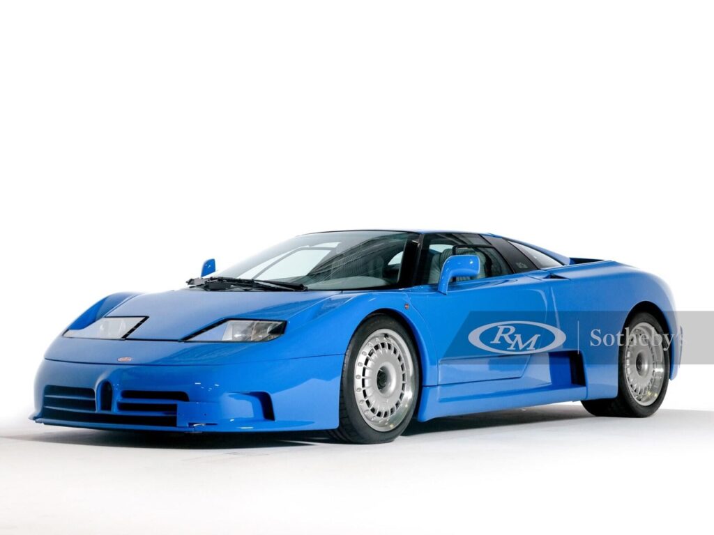 Bugatti EB110 GT: un rarissimo prototipo sarà proposto all’asta