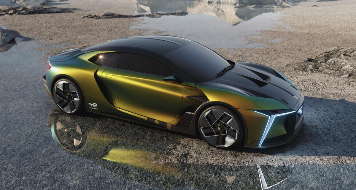 DS E-Tense Performance: svelata la nuova coupé elettrica super potente
