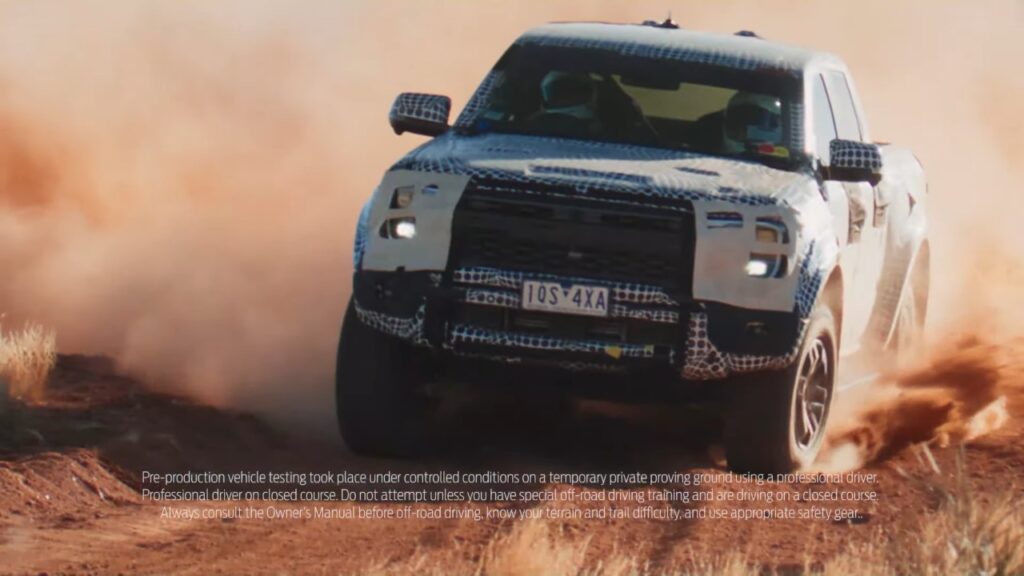 Ford Ranger Raptor 2023 sarà più leggero della generazione attuale