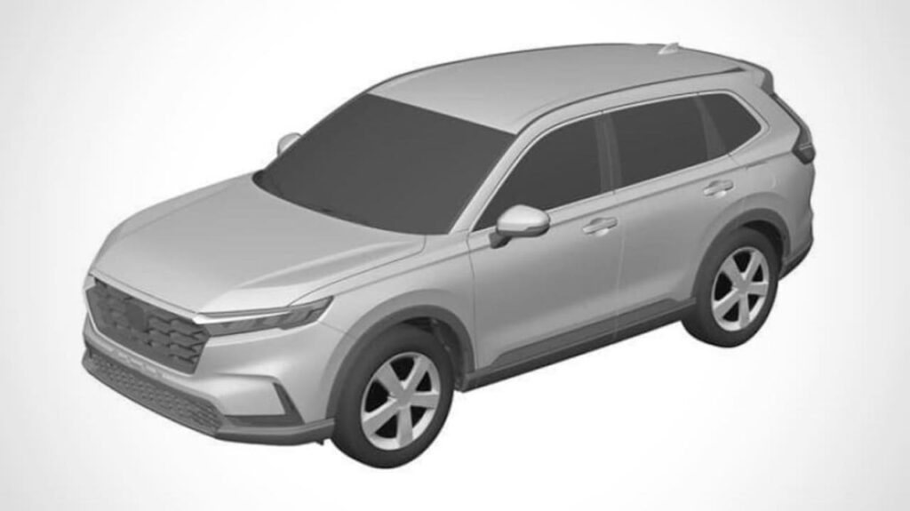 Honda CR-V 2023 svelato in anteprima da un’immagine di brevetto