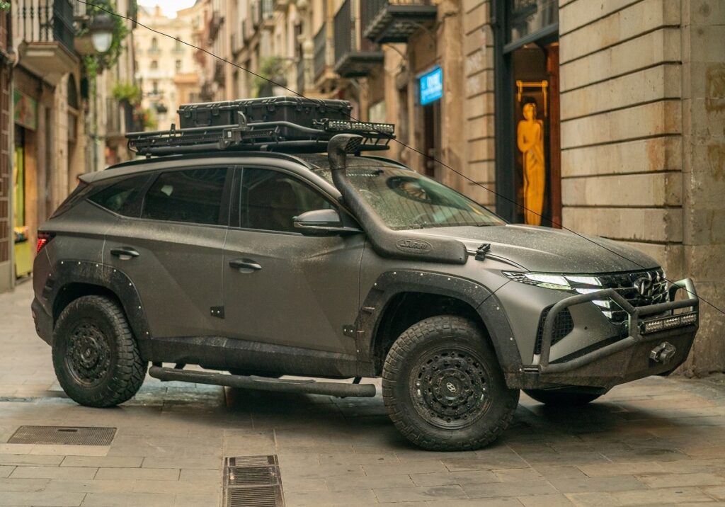 Nuova Hyundai Tucson pronta per l’avventura nel film Uncharted