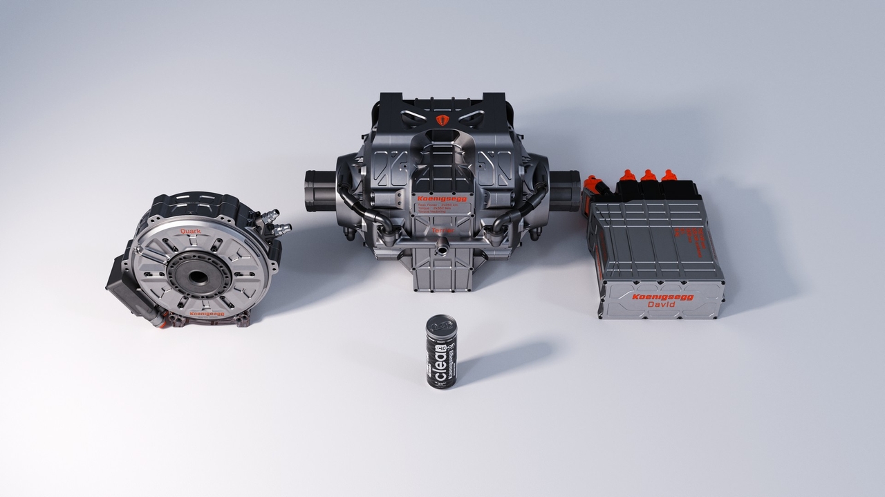 Koenigsegg presenta il suo primo motore elettrico da 340 CV