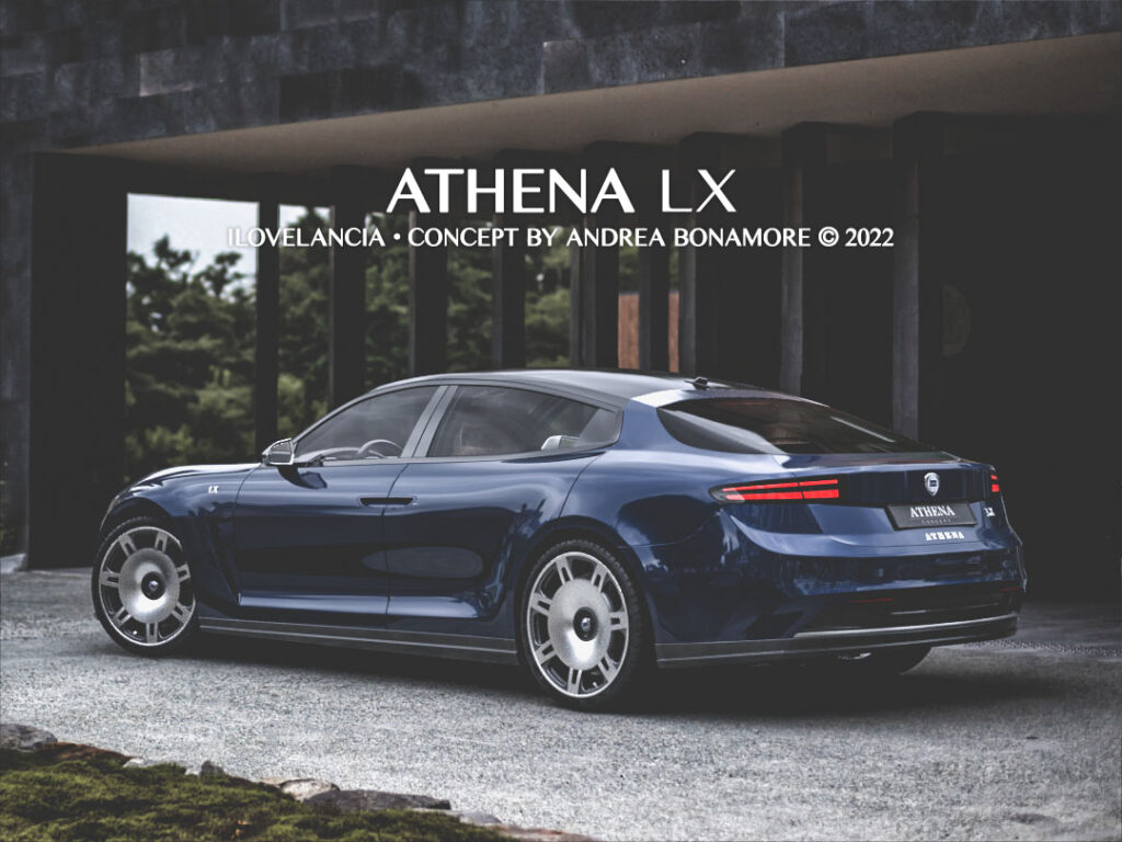 Lancia Athena LX Concept: idea per il futuro [RENDER]