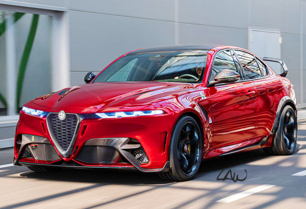 Nuova Alfa Romeo Giulia GTAm: sarà così la nuova versione? [RENDER]