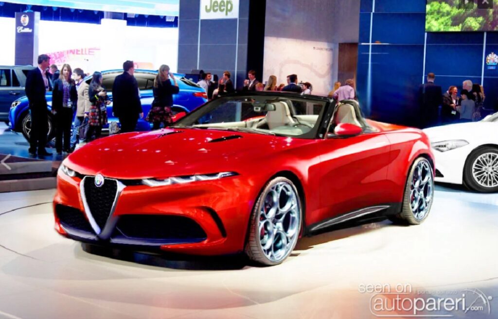 Nuova Alfa Romeo Spider: caratteristiche, piattaforma, motore [RENDER]