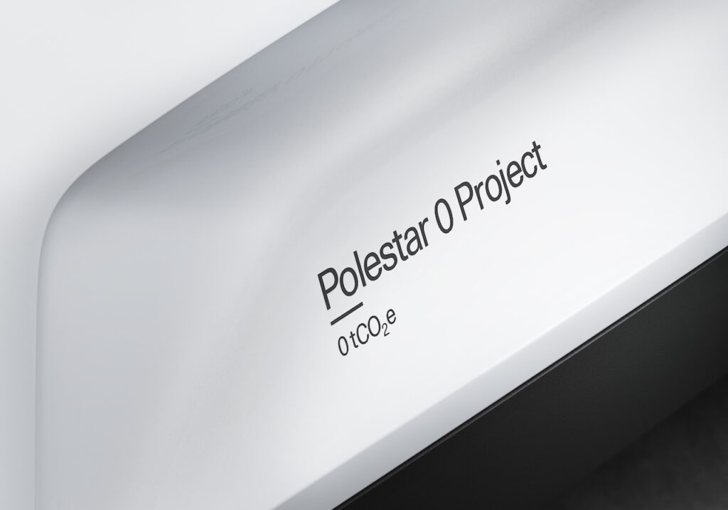 Polestar produrrà un’auto elettrica senza emissioni fossili entro il 2030