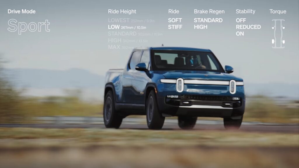 Rivian R1T: ecco le otto modalità di guida nel dettaglio [VIDEO]