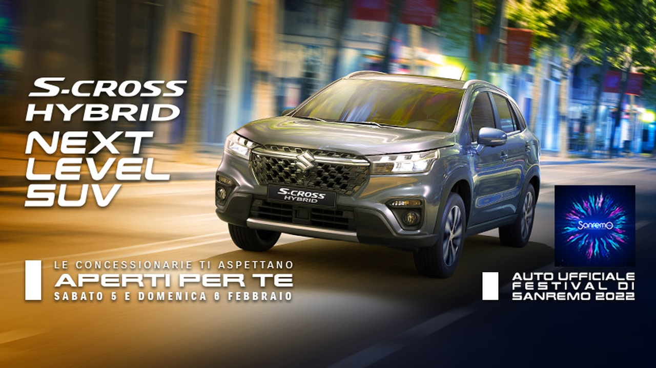 Suzuki è Partner e Auto ufficiale del Festival di Sanremo 2022