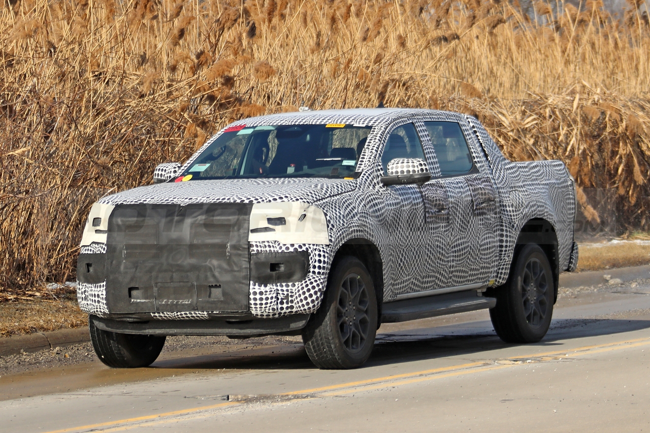 Volkswagen Amarok 2023 - Foto Spia 24-02-2022