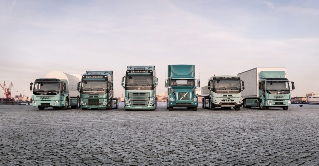 Volvo Trucks ha guidato il mercato degli autocarri elettrici in Europa nel 2021
