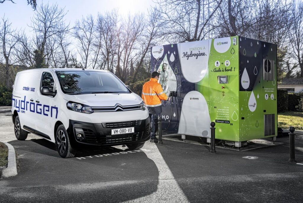 Citroen e-Jumpy Hydrogen: buoni dati nei test effettuati da Suez