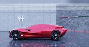 Alfa Romeo Arrow: la super car che arriva dal futuro [RENDER]