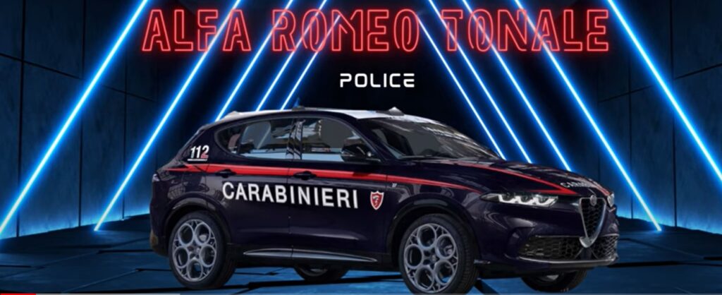 Alfa Romeo Tonale Carabinieri: ecco come sarà [RENDER]