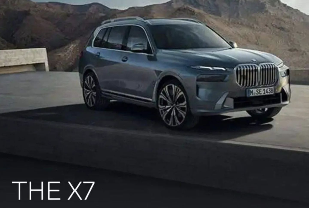 BMW X7 2023: un’immagine potrebbe aver svelato in anteprima il suo design