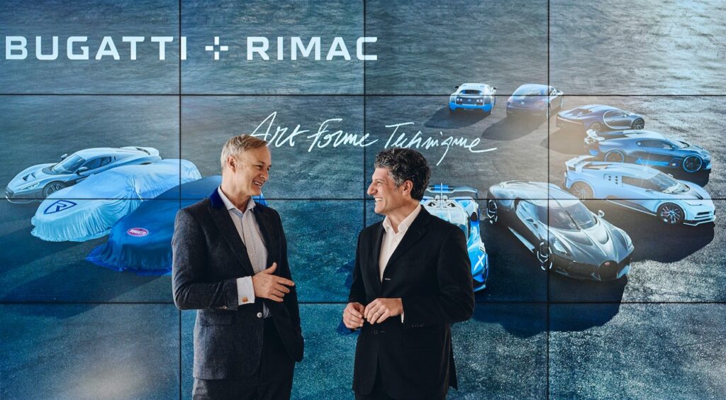 Bugatti Rimac aprirà un nuovo hub di design e ingegneria a Berlino