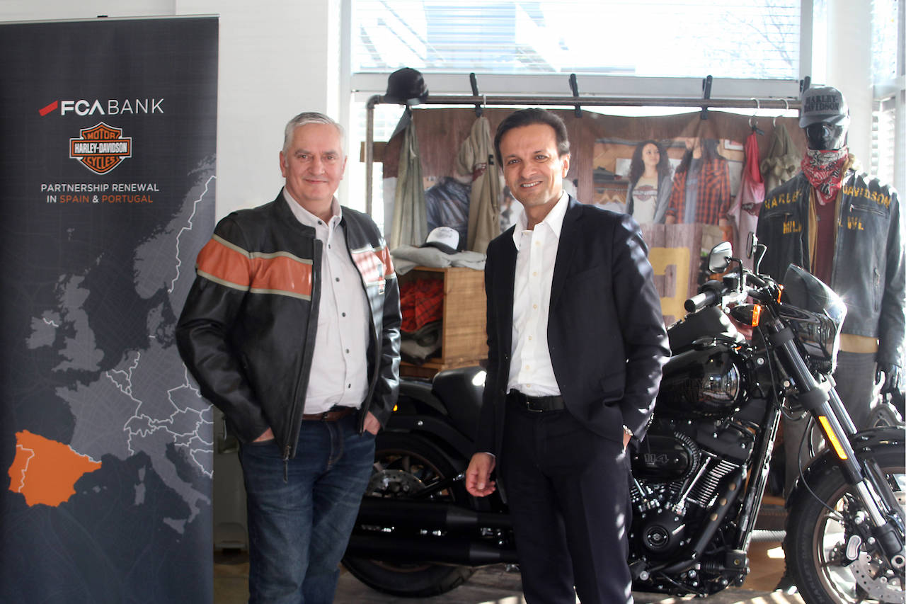 FCA Bank e Harley-Davidson rinnovano la loro partnership
