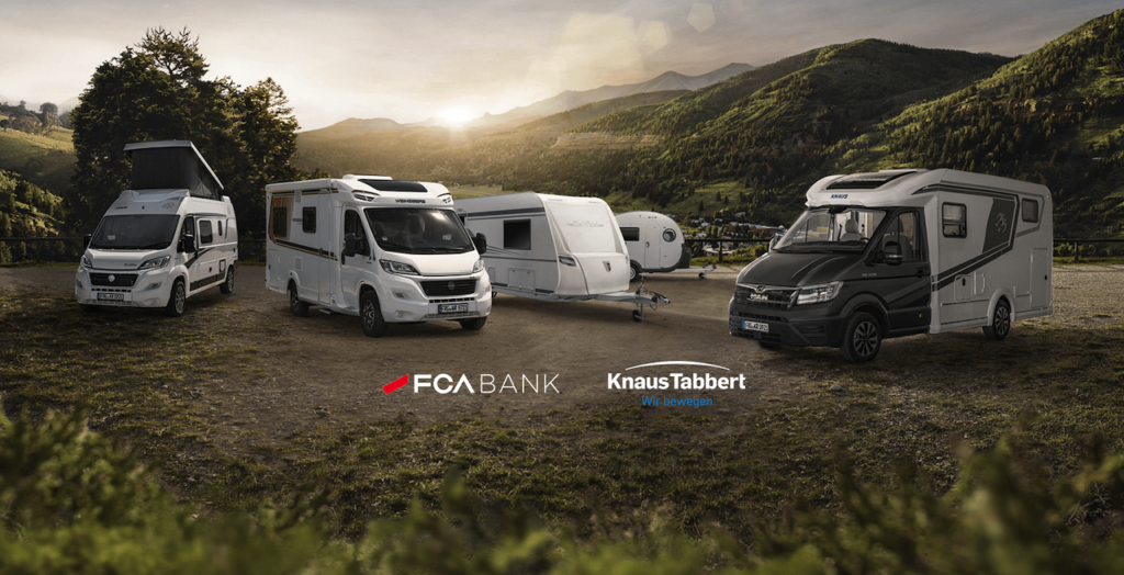 FCA Bank annuncia una collaborazione con il produttore di camper Knaus Tabbert
