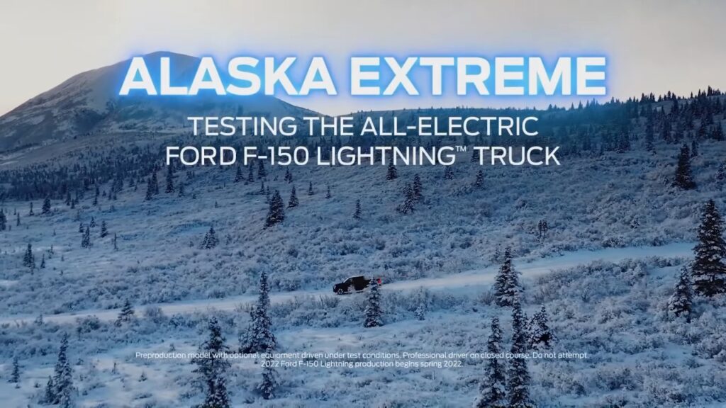 Ford F-150 Lightning: ecco come avvengono i test in Alaska [VIDEO]