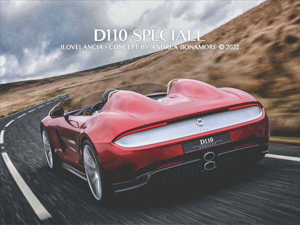 Lancia D110 Speciale concept