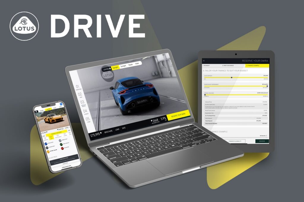 Lotus Drive: svelata la nuova piattaforma di e-commerce per acquistare auto