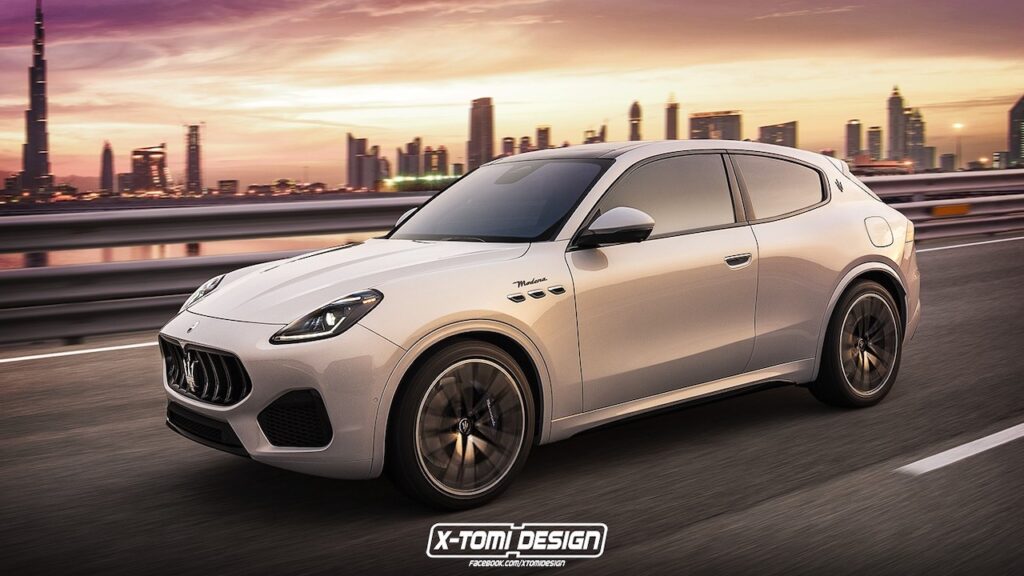 Maserati Grecale Modena: ecco come sarebbe la versione a tre porte [RENDER]