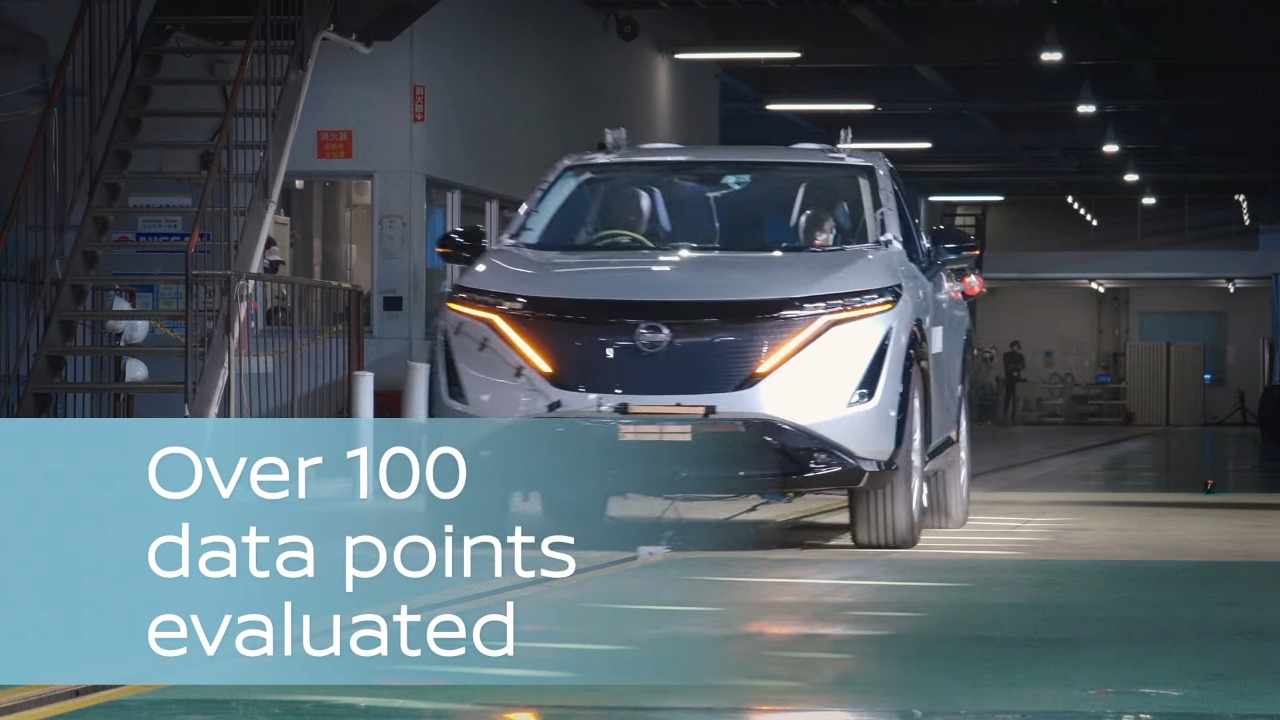 Nissan Ariya crash test