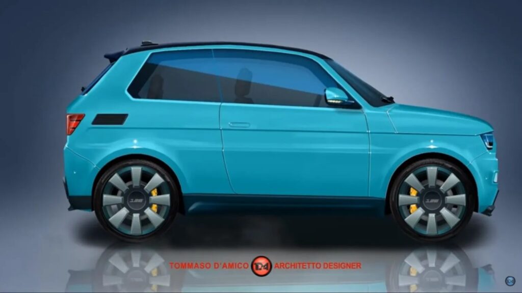 Nuova Fiat 126 elettrica