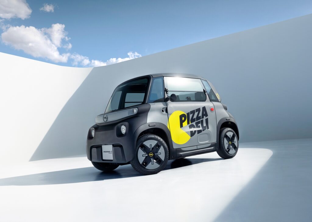 Opel Rocks-e Kargo: svelata la versione ideale per il delivery