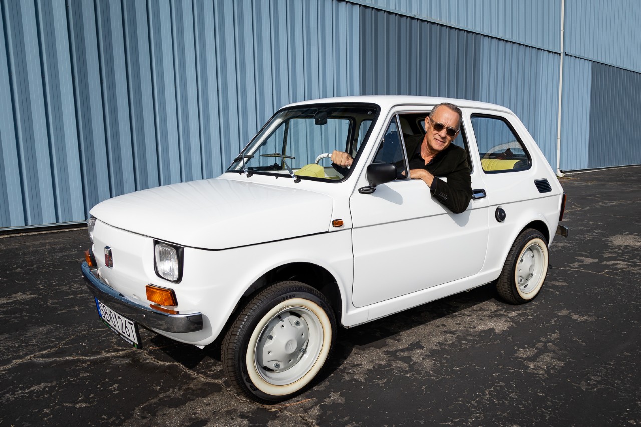Fiat 126 di Tom Hanks venduta per oltre 75.000 euro