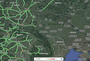 Ucraina, Google Maps disabilita il servizio di traffico live per proteggere i cittadini