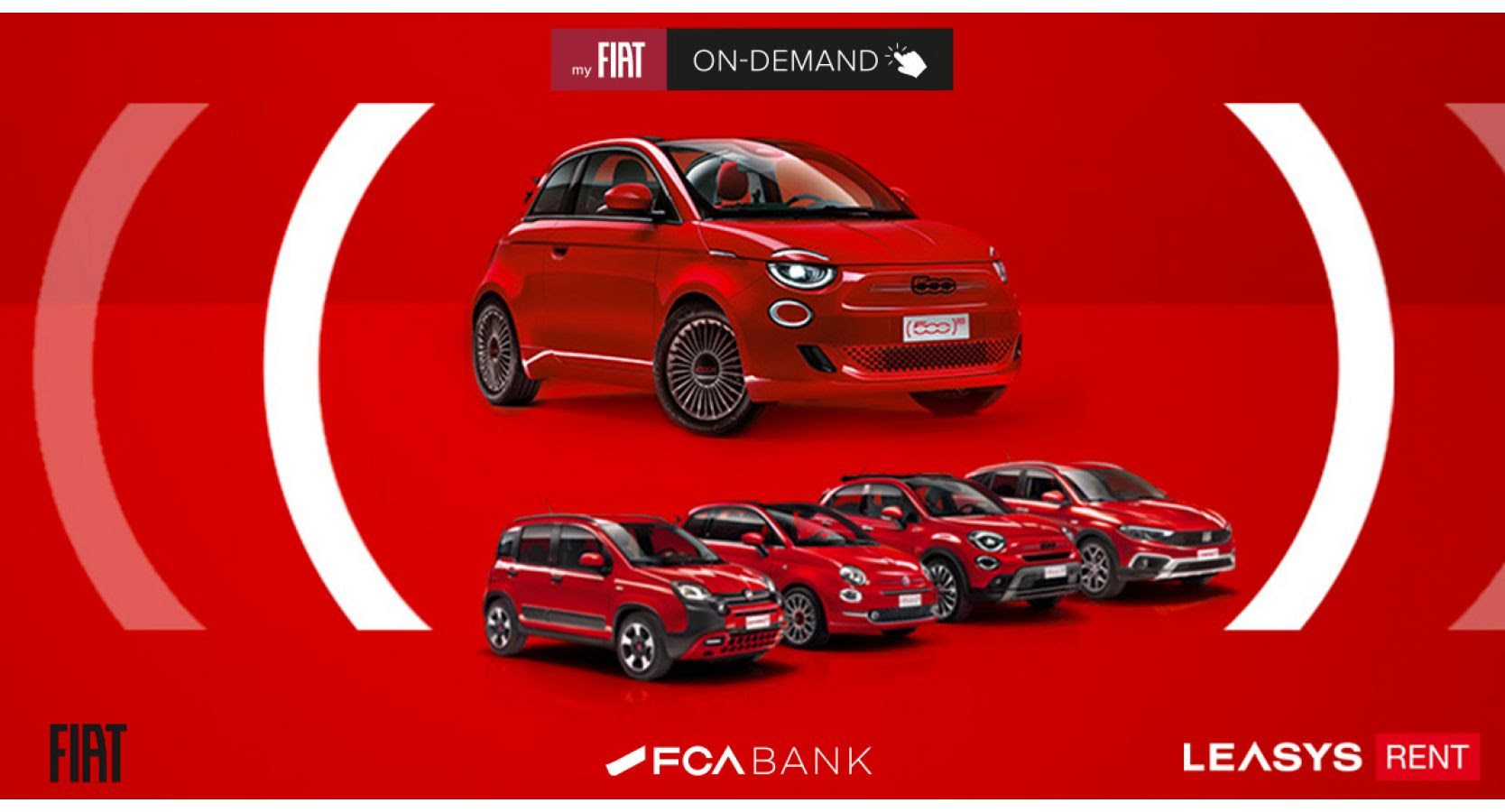 my FIAT On Demand: il primo noleggio on demand dedicato alla gamma FIAT