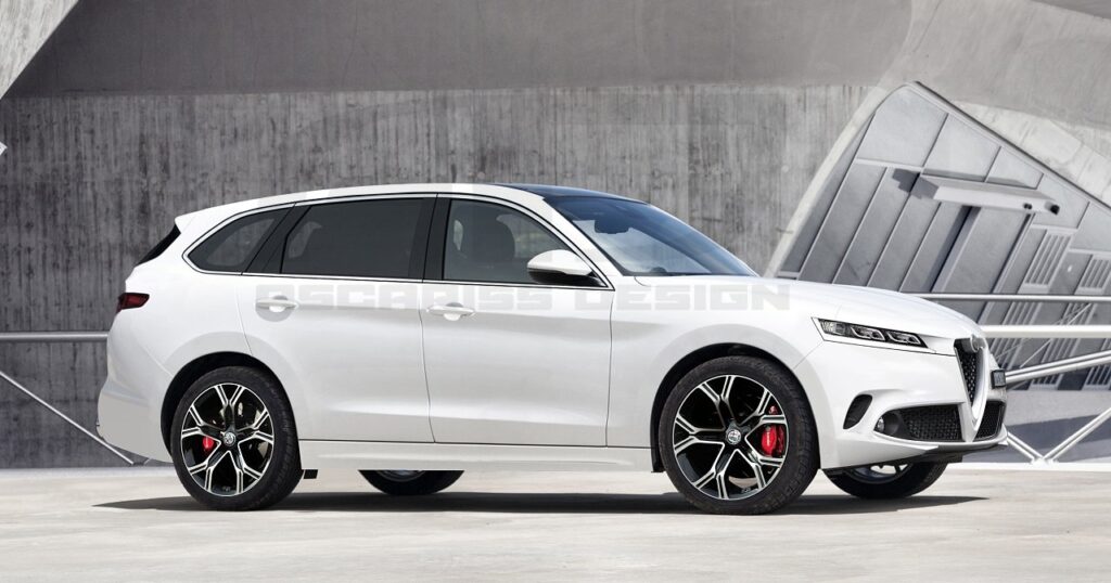 Alfa Romeo Castello: ecco cosa sappiamo sull’E-SUV [RENDER]