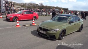 Alfa Romeo Giulia Quadrifoglio vs BMW M3 da 700 CV: chi vince la drag race? [VIDEO]