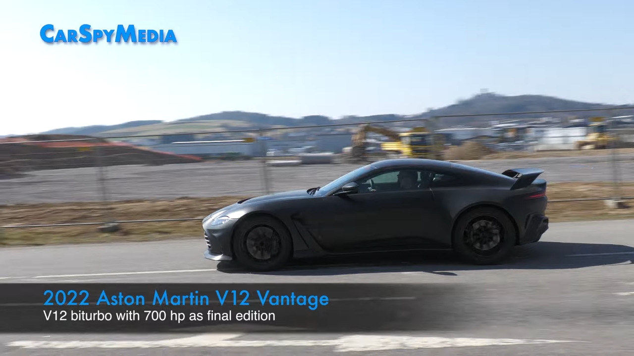 Aston Martin V12 Vantage prototipo Nurburgring