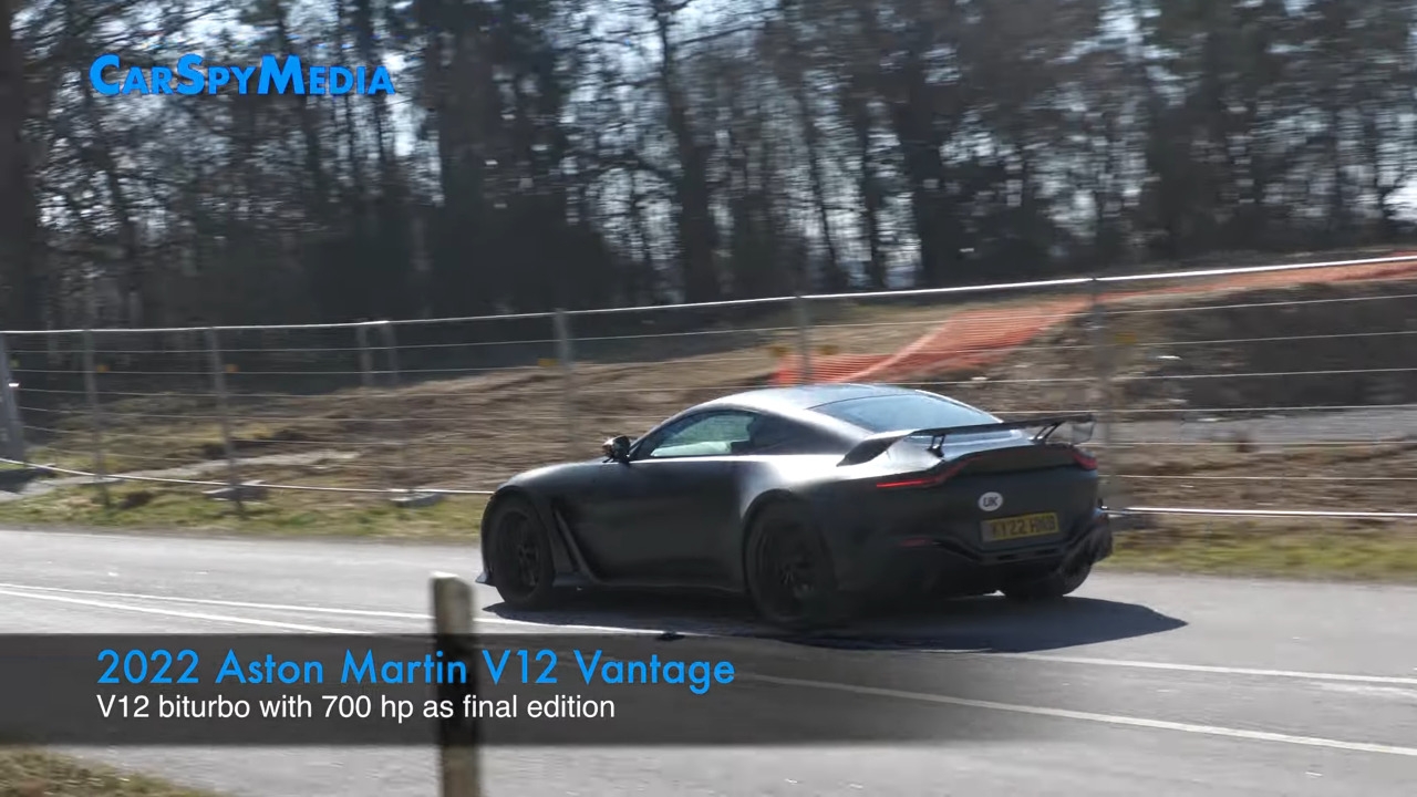 Aston Martin V12 Vantage prototipo Nurburgring