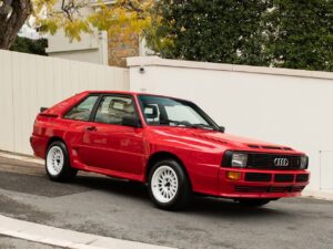 Audi Sport quattro: all’asta un raro esemplare con meno di 3000 km [FOTO]